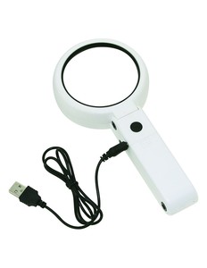 Lampada d'ingrandimento portatile o da tavolo con lente 5X/11X (Velamp LE037) - Product Image 2