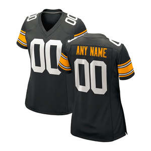 Camiseta de Fútbol Americano Personalizada al por Mayor, Camisetas de Rugby Transpirables con Costuras de Malla, Uniforme Sublimado para Equipos, para Entrenamiento y Partidos - Product Image 4