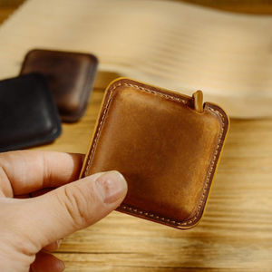 Ruban à mesurer en cuir, style vintage, portable, règle rétractable, fait à la main, double échelle, impression numérique personnalisable, couture - Product Image 4