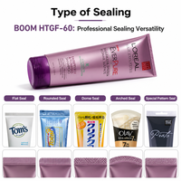 Machine de remplissage et de scellage de tubes souples pour pommades, norme GMP, SUS304 SUS316L, machine d'emballage de crème cosmétique pour gel adhésif