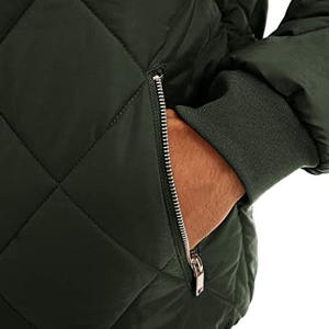 Chaqueta de béisbol de bombardero universitario para exteriores de nuevo diseño de calidad superior para hombre, chaquetas de bombardero transpirables con cremallera y logotipo personalizado para hombre - Product Image 5