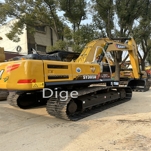 Excavadora de cadenas pesada Sany SY305H usada de 30.5 toneladas, motor Isuzu original de China, bomba, cucharón de 1.5m, potencia de 198Kw, 600-4000H - Product Image 5