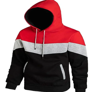 Sudaderas con capucha de poliéster con hombros caídos, sudaderas con capucha térmicas superiores de gran tamaño, sudaderas con capucha de precio al por mayor - Product Image 3
