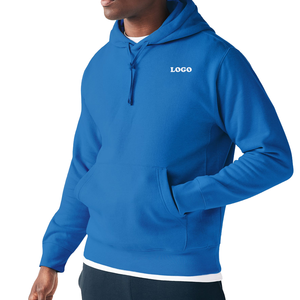 Sudadera con Capucha de Forro Polar Ecológico Personalizada al por Mayor para Hombre, Secado Rápido, Transpirable, Ropa Deportiva Informal, 50% Algodón, Sudadera con Estampado de Invierno - Product Image 1