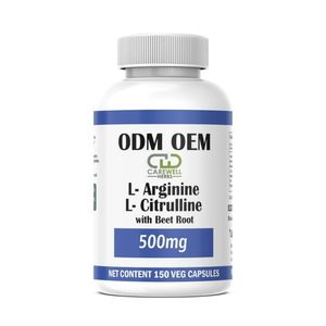 Cápsulas de L-Arginina y L-Citrulina, Suplemento Herbal, Marca Privada OEM ODM, Fórmula Natural para la Nutrición de Adultos - Product Image 1