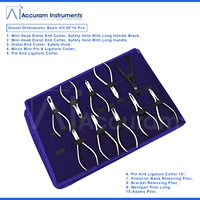 Pince manuelle de 3,0 mm pour utilisation et pliage, instruments orthodontiques en acier inoxydable massif pour usage hospitalier