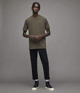 T-shirts gris doux pour personnalisation Vêtements pour hommes en gros Nouveaux T-shirts gris classiques pour les commandes personnalisées en gros - Product Image 1