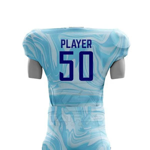 Uniformes de Fútbol Americano 2025 de Alta Calidad, Transpirables, Estampados, Manga Corta, Servicio OEM, Diseño Personalizado, Secado Rápido - Product Image 5