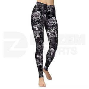 Leggings doux faits sur commande de forme physique de gymnase de yoga pour des femmes - Product Image 5