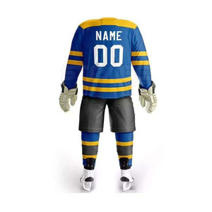 Uniforme de hockey sur glace en polyester léger et écologique, respirant et confortable, options personnalisables, service OEM de haute qualité pour - Product Image 6