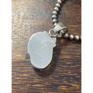 Colgante Navajo Hecho a Mano de Ostra Espinosa y Plata de Ley con Engaste de Bisel e Incrustaciones de Turquesa y Ópalo, Joyería Religiosa para Regalos - Product Image 5