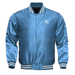 <b>Plus</b> <b>Size</b> Street Wear Satin Letterman <b>Jacket</b> New Style Hot Sale Satin Letterman Winter <b>Jacket</b> - Product Image 1