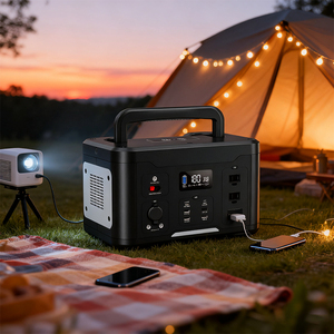 Générateur solaire portable 1000W 768Wh, alimentation électrique portable 25,6V, batterie Lifepo4, pour la maison, l'extérieur, les urgences - Product Image 6