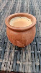 Théière en terre cuite (Kulhad) faite à la main, écologique, biodégradable, lavable au lave-vaisselle, durable, naturelle, de la meilleure qualité, pour les fêtes - Product Image 4