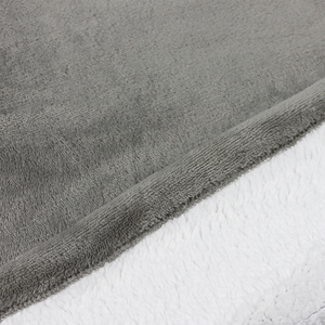 Ventes en gros de couvertures portables en peluche tissée écologiques, sweat-shirt confortable gris géant, couverture à manches longues tricotée pour l'hiver - Product Image 4