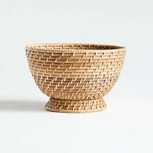 Cesta de mimbre Natural para almacenamiento de utensilios de cocina, cuenco pequeño de alta calidad hecho a mano en Vietnam - Product Image 2