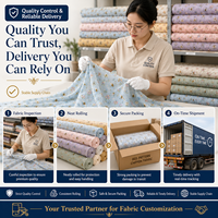 Tissu en Chiffon Floral Personnalisable à Motif Abeille, Vente Chaude, en Polyester Doux, pour Écharpes, Chemises, Foulards – Usine OEM/ODM