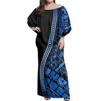 Robe Mumu pour femme style insulaire, conception personnalisée, livraison rapide, taille naturelle élégante, satin tropical, OEM, faible MOQ, prix d'usine