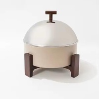 Vente chaude : Ensembles de casseroles en acier inoxydable, plats isothermes, vaisselle de maison, taille personnalisée, chauffe-plats
