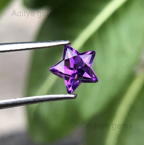 Tự nhiên phi thạch anh tím sao mặt <span class=keywords><strong>Fancy</strong></span> <span class=keywords><strong>cut</strong></span> Loose đá quý Tím IGI chứng nhận Jaipur nhà sản xuất giá bán buôn - Product Image 2