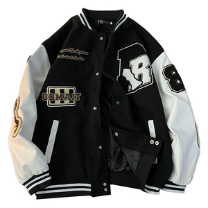 Customized OEM Wholesale Custom Logo Vintage 100% Wool Long Sleeve Varsity <b>Jacket</b> for Men's & Women Winter <b>Heated</b> Breathable - Product Image 3