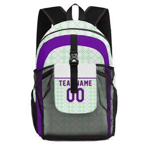 Sac de sport de voyage imperméable et écologique en nylon, sac à dos pour le football, le basketball, l'ordinateur portable, sac à dos de randonnée, sac à dos de piste et de terrain, vente - Product Image 3