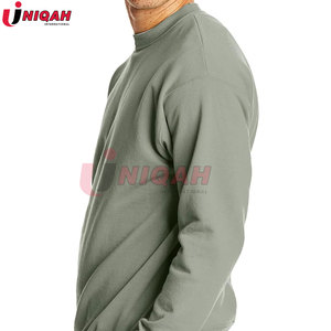 เสื้อสเวตเชิ้ตคอกลมปักลายแบบกำหนดเองสำหรับผู้ชาย ผ้าฟลีซผสมฝ้าย ระบายอากาศได้ดี ให้ความอบอุ่นสบายในฤดูหนาว ปรับแต่งได้ - Product Image 6