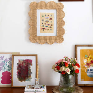 Marco de fotos de ratán más vendido Marco de fotos de diseño simple para decoración de mesa hecho a mano por proveedor de Vietnam - Product Image 6