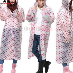 Imperméables EVA légers de haute qualité pour adultes Ponchos réutilisables imperméables pour hommes et femmes-pour la randonnée - Product Image 3