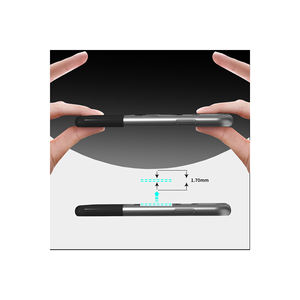 Coque de charge magnétique Netzy M-Safe pour iPhone 11, grise, en silicone, antichoc, protection pour téléphone - Product Image 2