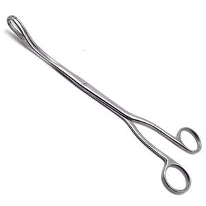 Forceps médicaux professionnels droits et incurvés Forceps de maintien d'éponge - Product Image 1
