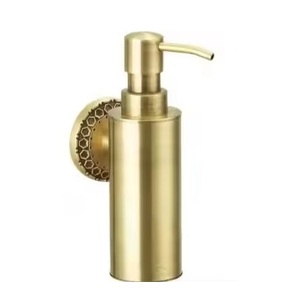 Distributeur de savon à main moderne de luxe mural en acier inoxydable nouveau design pour la maison accessoire de salle de bain décoration de salle de bain pompe à liquide - Product Image 1