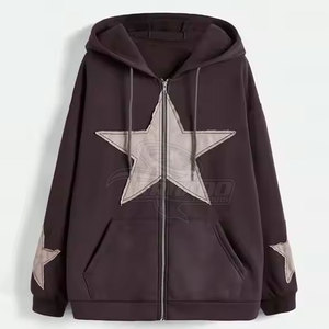 Sudadera con Capucha de Invierno para Hombre, Diseño Único, Talla Personalizada, Bordado con Apliques Desgastados, Talla Grande, Algodón/Poliéster de Alta Calidad - Product Image 6