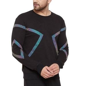 Sudadera lisa de algodón polar jersey de gran tamaño elegante casual moda streetwear cálido ligero de moda suave sudadera - Product Image 4