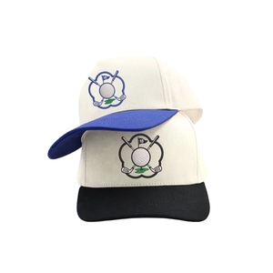 Gorras de Golf de Dos Tonos, Directamente de Fábrica, con Logotipo Personalizado Bordado, Gorras Deportivas Estructuradas de 5 Paneles, Fábrica de Ropa en Vietnam - Product Image 2