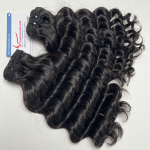 Paquetes de cabello crudo caliente al por mayor armadura de cabello de onda profunda al por mayor paquetes de cabello humano - Product Image 1