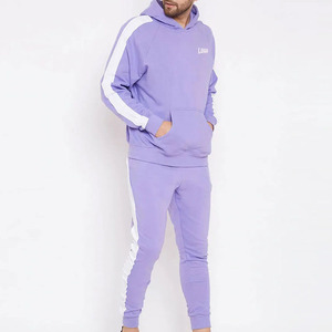 Vêtements de sport avec logo personnalisé de haute qualité Survêtements pour hommes Dernier design Survêtements teints unis à la mode QMC bas Meilleur design - Product Image 2