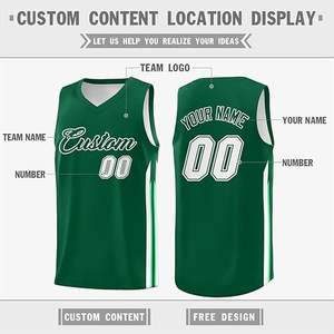 Camisetas de baloncesto personalizadas, uniformes de equipo para jóvenes y adultos, impresión por sublimación de alta demanda, malla transpirable, proveedor OEM - Product Image 2