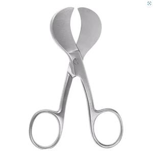 Juego de instrumentos ginecológicos OEM Manual, tijeras de cordón umbilical de acero inoxidable alemán, herramienta placentaria de corte de cordón quirúrgico - Product Image 3