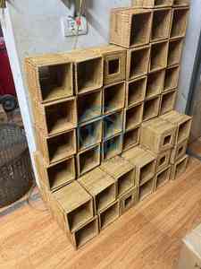 Elegante cesta ovalada con borde festoneado de ratán hecha a mano, organizador decorativo de mimbre para mesa de comedor y exhibición en el hogar - Product Image 6