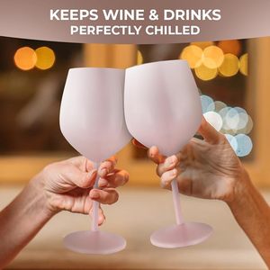 Bicchiere di vino Vintage in acciaio inossidabile rosa per Martini Champagne per feste, Club,Bar, bicchieri di vino di colore - Product Image 5