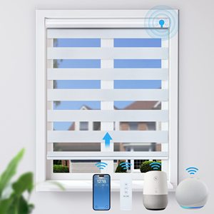 Tùy chỉnh màn riêng tư bảo vệ điều khiển từ xa Alexa tuya ZigBee thông minh Windows Shades cơ giới ngày và đêm Zebra rèm - Product Image 2