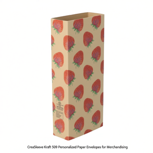 ซองกระดาษคราฟท์ CreaSleeve 509 แบบปรับแต่งได้สำหรับการขายสินค้า - Product Image 2