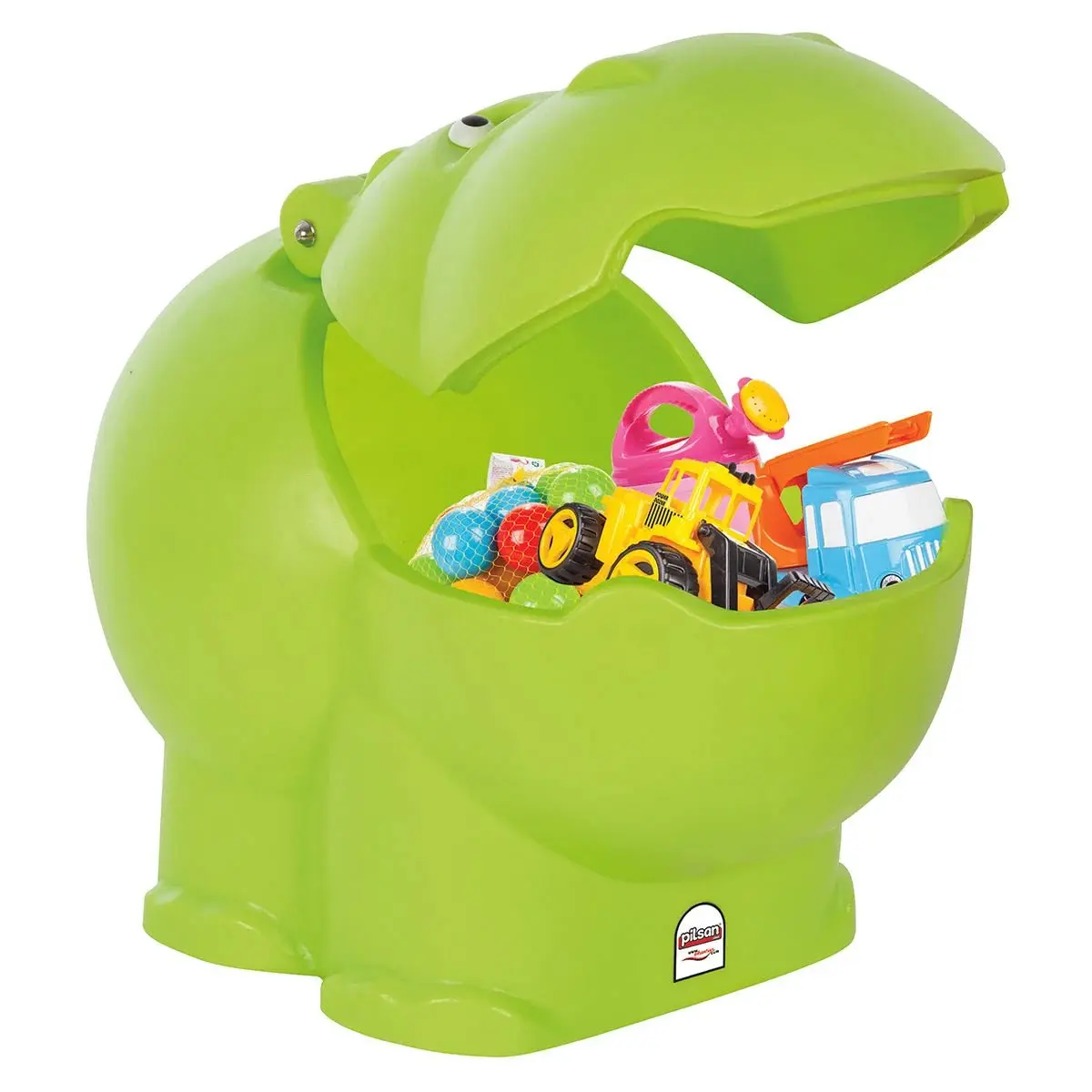 Wholesale Hippo Toy Storage Box 48 lt Play House Organizer Four Wheel Basket Box Movable Toys Container Toys for Kids