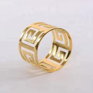 Metal Round Mesh <b>Napkin</b> Rings <b>Silver</b> Spiral Shaped <b>Napkin</b> Holders for Table Decoration - Product Image 6