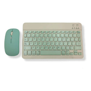 Kit clavier mini rechargeable avec souris Bluetooth JP-006 - Couleurs assorties - Product Image 1