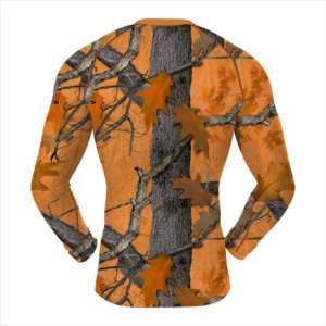 Haut de protection respirant à manches longues pour homme Real Tree, camouflage personnalisé, en Spandex/Polyester, UPF50+, séchage rapide - Product Image 2