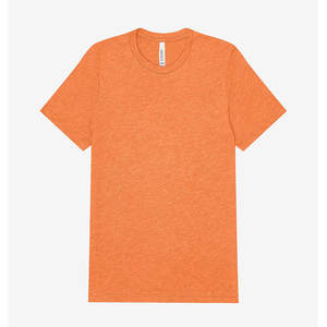 T-shirt unisexe en avoine Triblend S/S Qualité supérieure Confort Léger Respirant Idéal pour l'impression DTG T-shirt personnalisé - Product Image 5