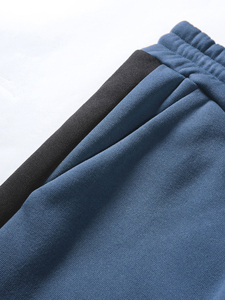 Ropa de calle para hombre, conjunto de chándal para correr de peso pesado sólido, pantalones de chándal con capucha, gimnasio, entrenamiento, Fitness, ropa deportiva atlética, atuendo informal - Product Image 3