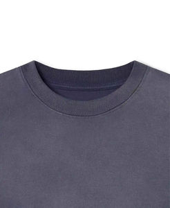 Camisetas de Hombre de Primera Calidad, Estilo Urbano, Lavado Ácido, Efecto Desgastado por el Sol, 100% Algodón, Anti-Pilling, Ropa Casual, Diseño de Logotipo Personalizado - Product Image 6